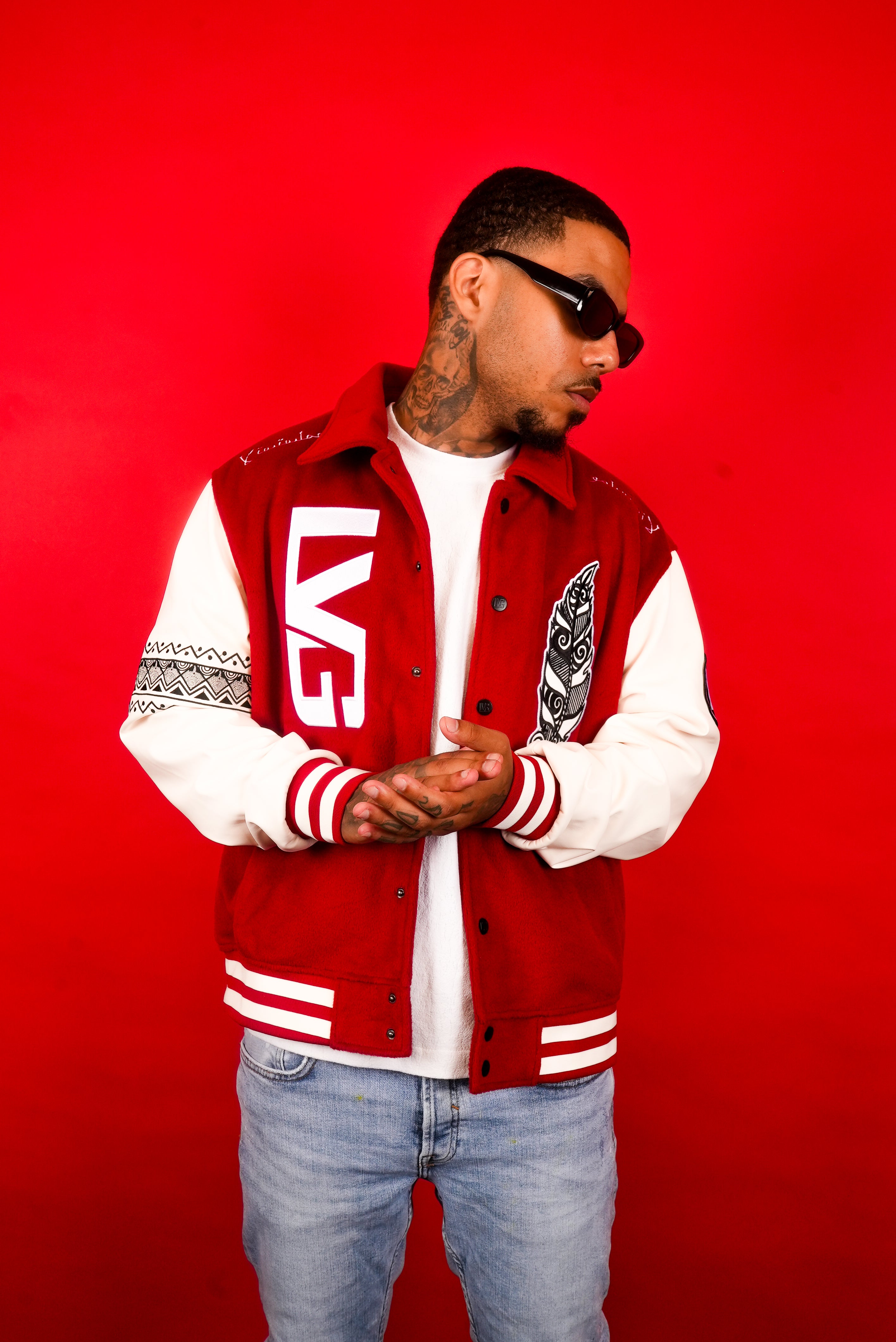 Lightweight Crimson Red Varsity